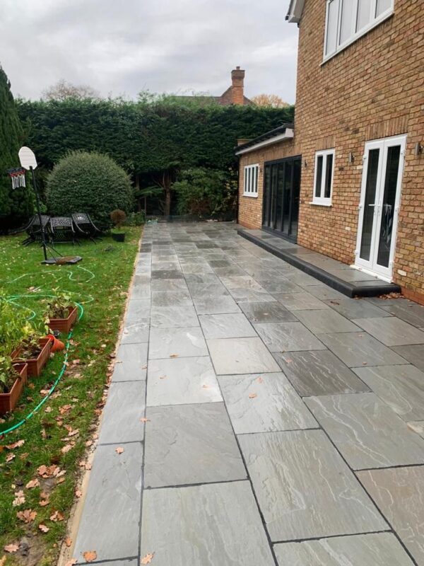 Kandla Grey (22mm) Sandstone 900x600 Slabs Size 18.9 sq. mt.