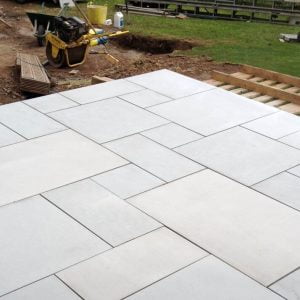 Kandla Grey Sandstone Paving by Nitya Stones