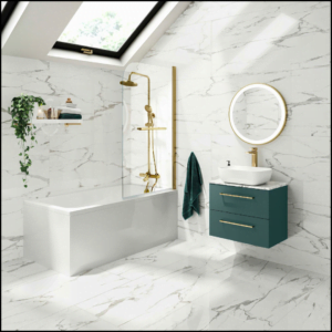 Modern Statuario Porcelain Tiles 600×1200 | 8 MM